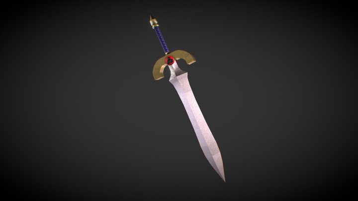 Kingdom Hearts - Dream Sword 3D Model