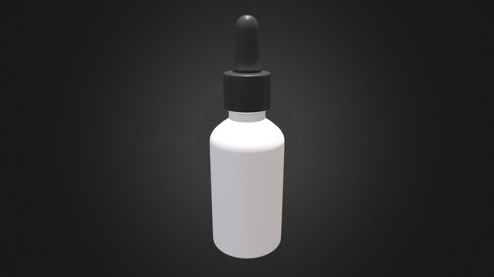 Dropper Bottle 3D model - Download Life and Leisure on