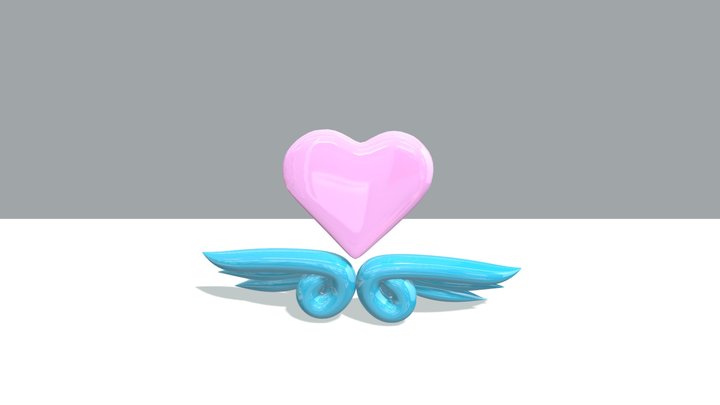 Heart of Glass 3D Model