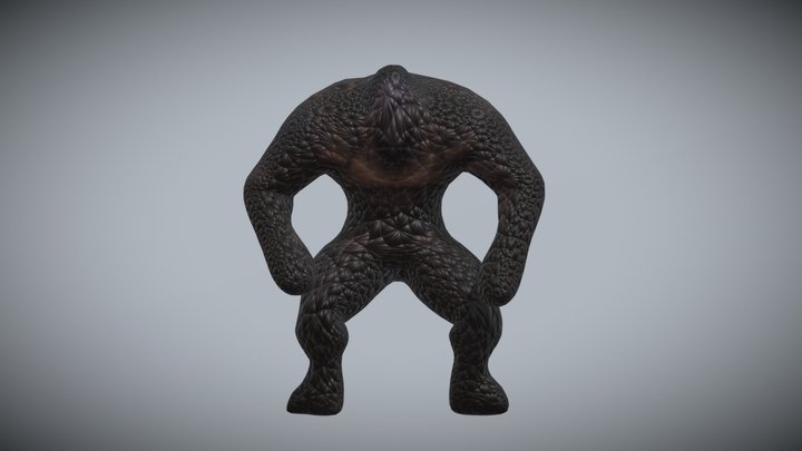 Giant Mutant 3D Model