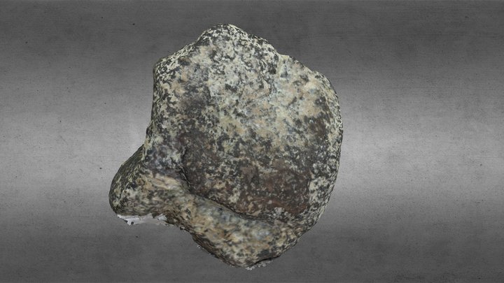 Cromita. Nódulos intercrecidos con Serpentina 3D Model