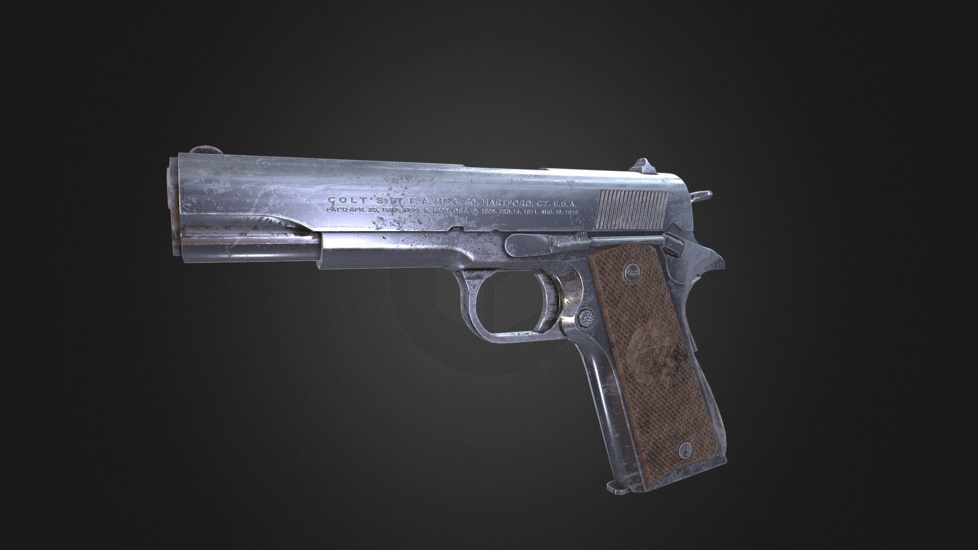 M1911 A1 Pistol Completed