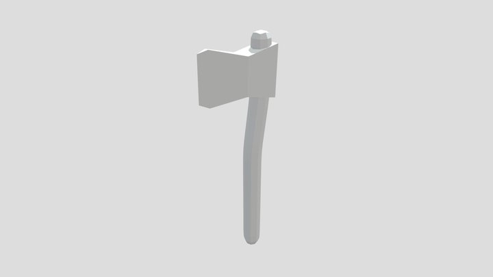 Better Axe OBJ 3D Model