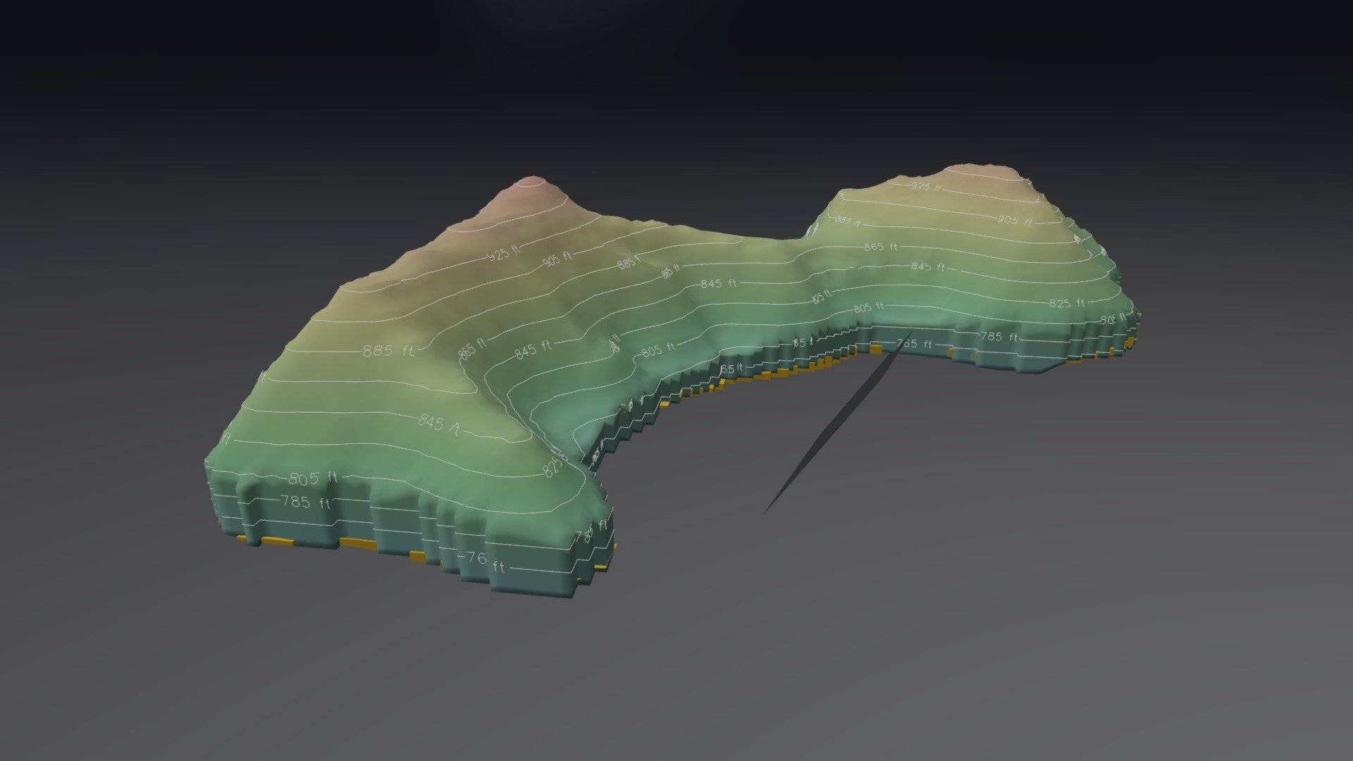 Landfill Earthtones - 3D model by Interactive 3D Data ...