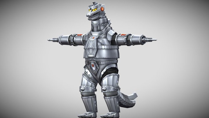 Showa Mechagodzilla 1974 – Free 3D Model STL