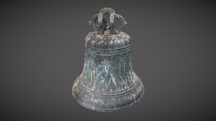 Krekenava St. Virgin Mary Basilica's Bell 3D Model