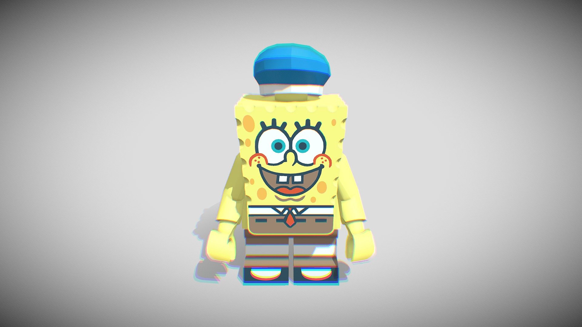 Spongebob - Download Free 3D model by Ligo_0 [185b258] - Sketchfab