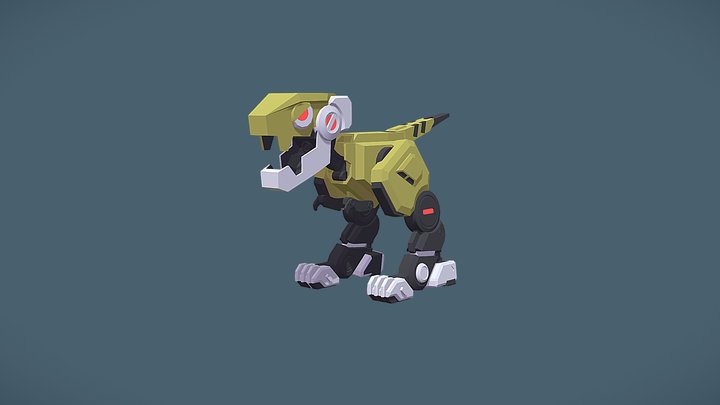 Robot 2 3D Model