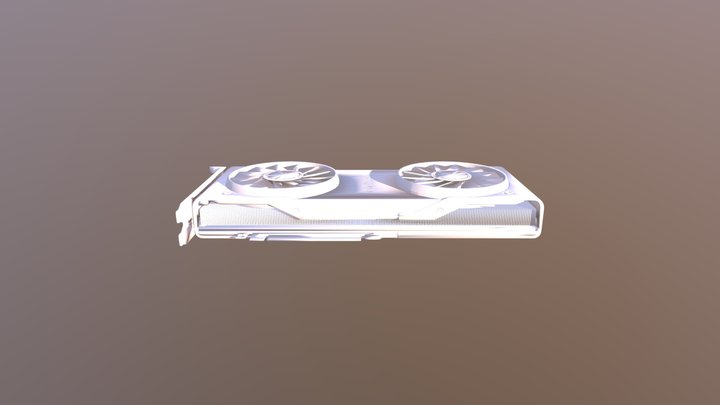 RTX 2080 3D Model