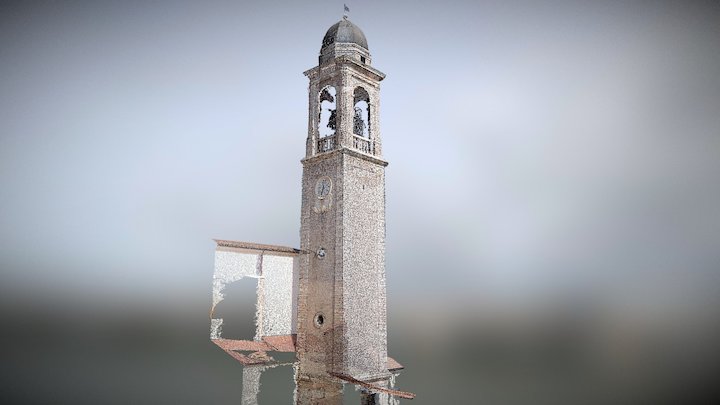 San Bricco - Bell Tower 3D Model