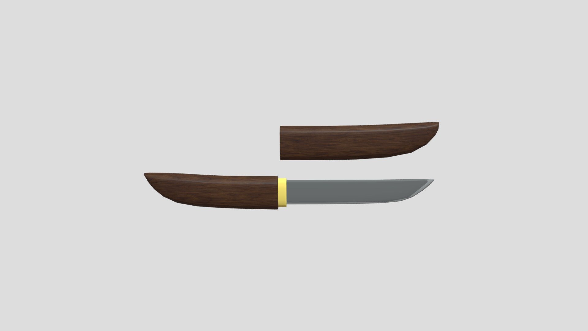 KAYU MALAM KATANA KNIFE