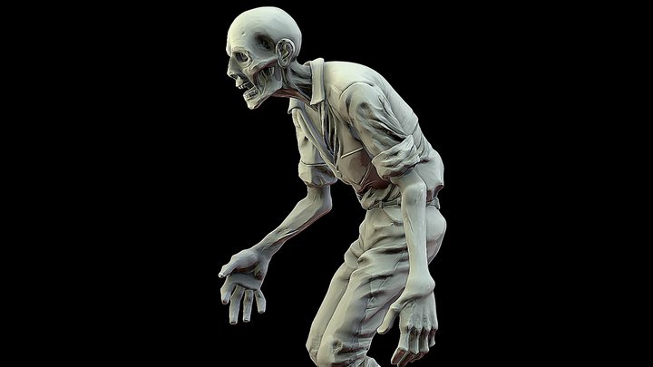 Zombie Free printable – Free 3D Model STL