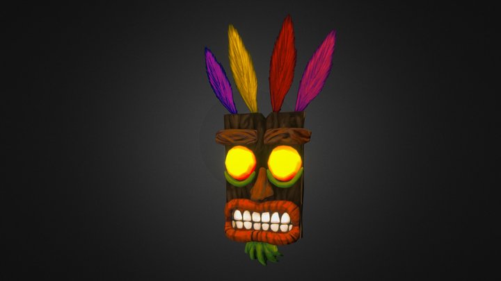 Aku Aku 3D Model