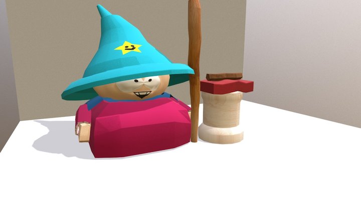 You're a wizard, Carty(man) 3D Model