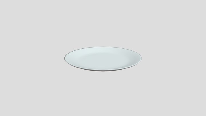 Plate 3D Model
