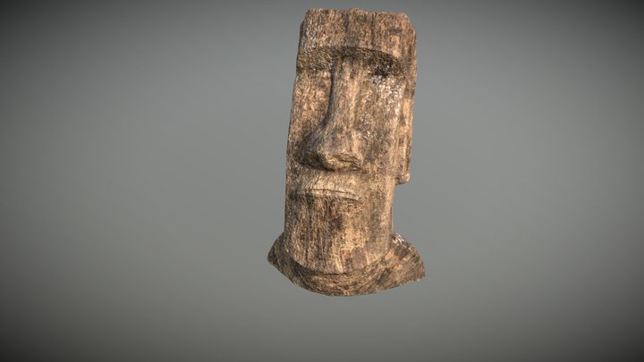 Moai 3D Model