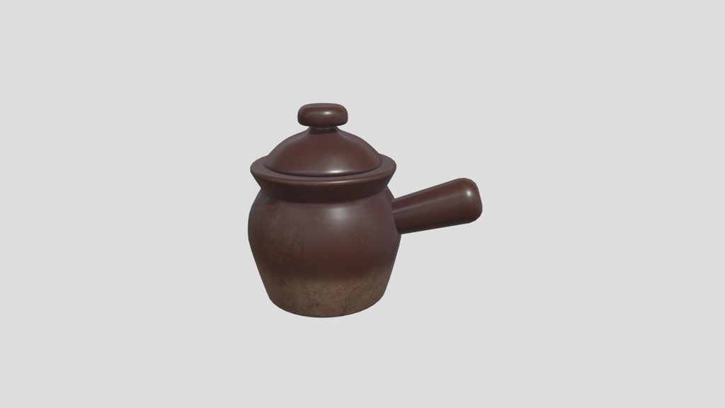 Chinese jar herb pot