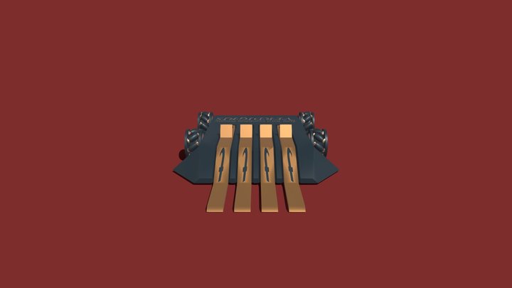 Verdigris V2 Extended Forks 3D Model