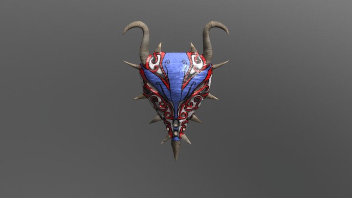 Masque Ancien 3D Model