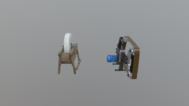 grindstone 3D Model