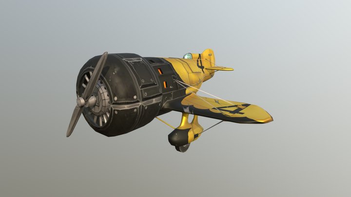 Game Art 1: Flying Circus 3D Model