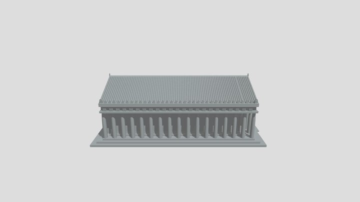 Partenon 3D Model