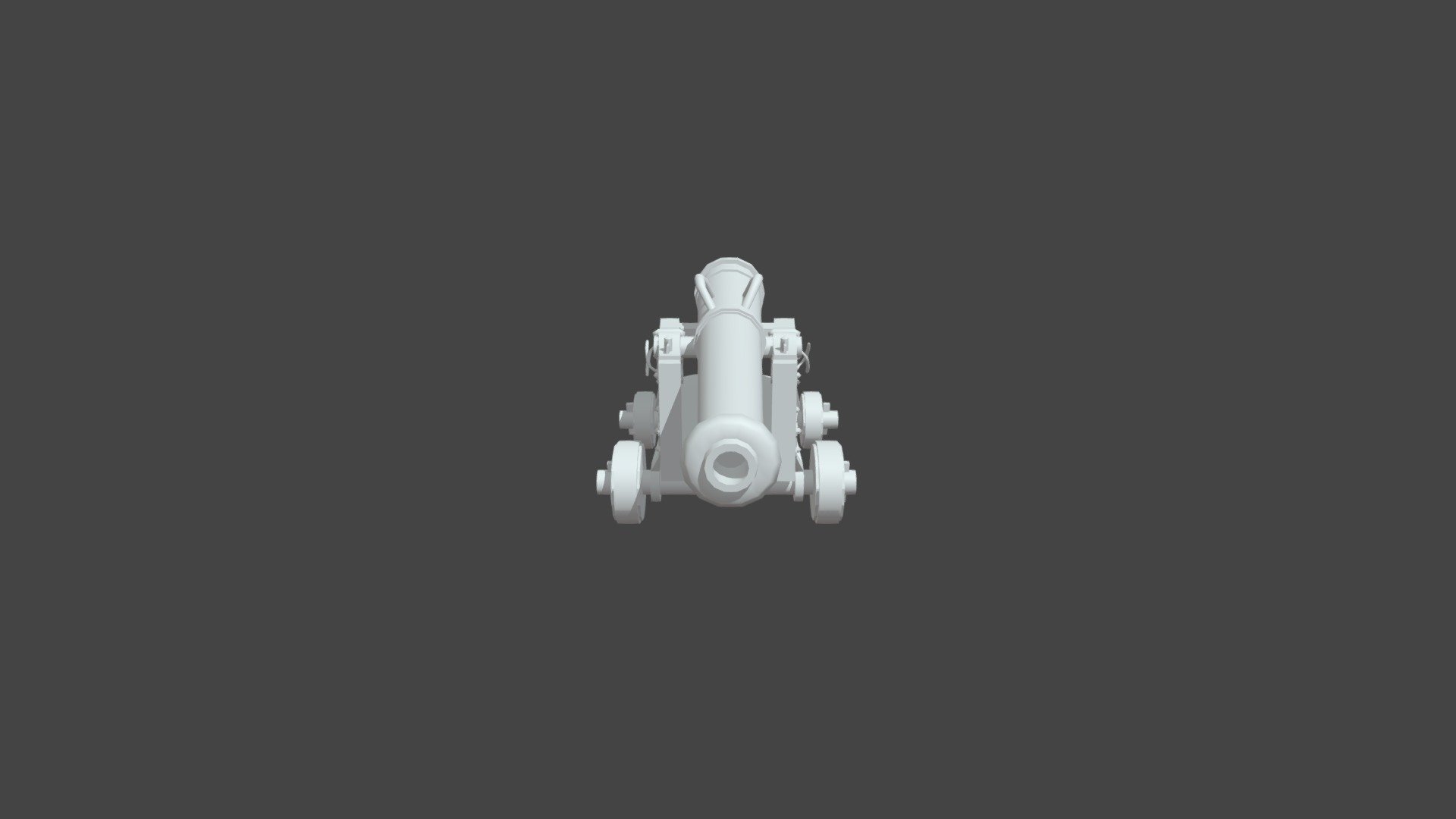 Low Poly Cannon