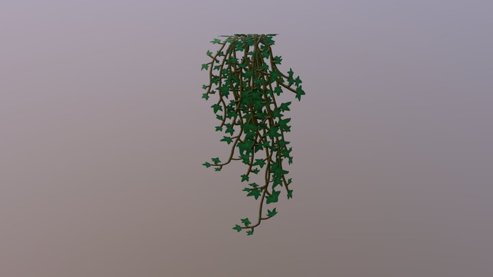 Ivy Cluster 3D Model