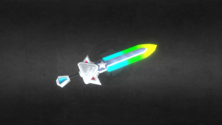 Arcade Riven Sword Iteration 3D Model