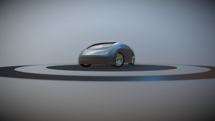 Self-driving Car 3D Model
