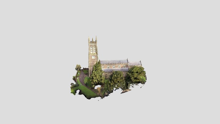 St Mark's Church in Newport – Gratis 3D-model STL