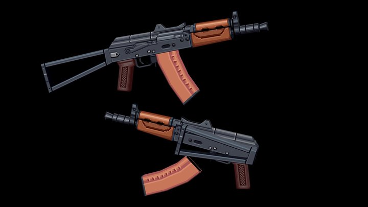 Aks74u 3D models - Sketchfab