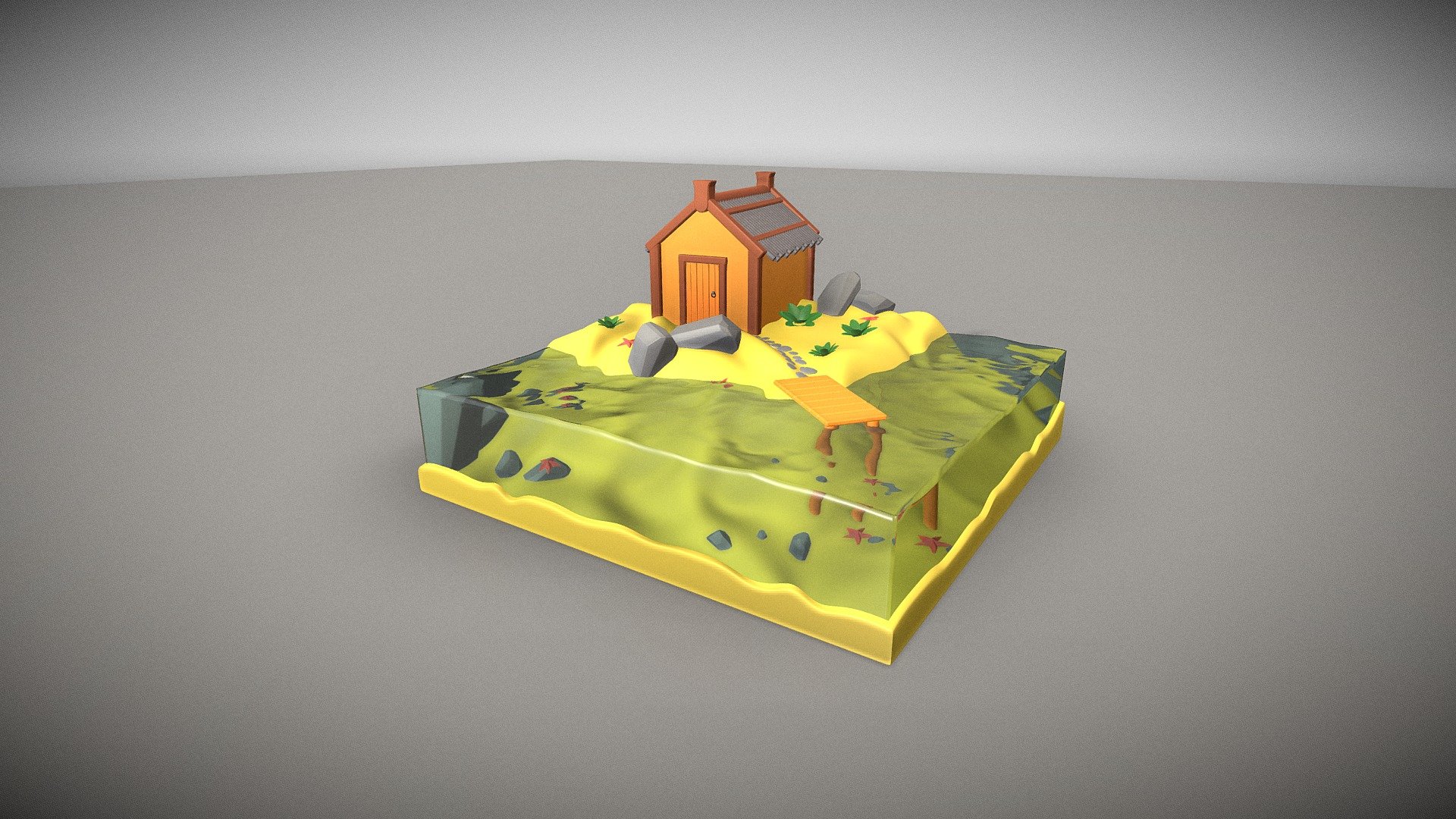 Island 3D Model By Edgar Edaizer 1866b40 Sketchfab   7e890c492bd847f992969d00bfeccaa0 