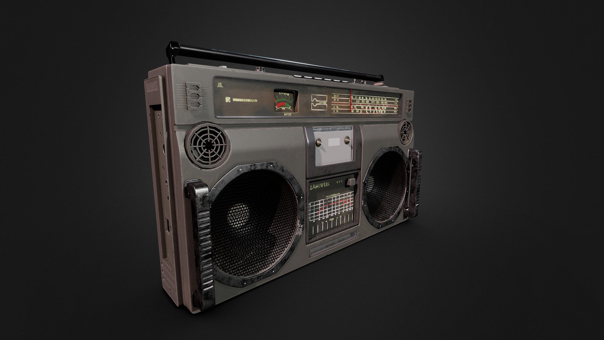 Cassette Recorder - Buy Royalty Free 3D model by Pablo Chaves Pedrero ...