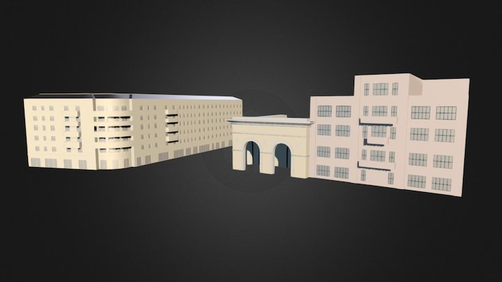 Belorusskaya Metro 3D Model