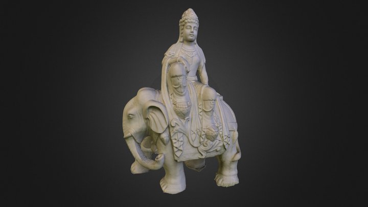 Buddha - 03 3D Model