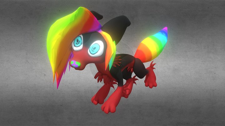 Sparklewolf 3D Model