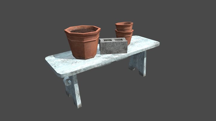 Tokyo - 3 Simple Props 3D Model