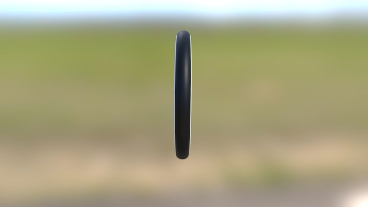 Fancy Tire 3D Model
