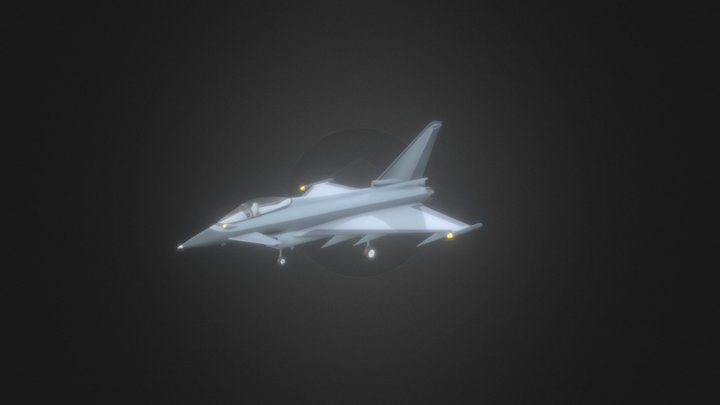 Eurofighter Typhoon Diffuse Test 3D Model