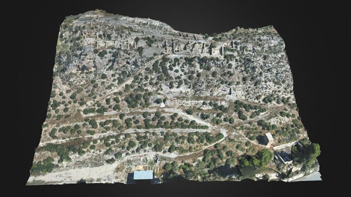 Yacimiento arqueológico El Monastil de Elda 3D Model