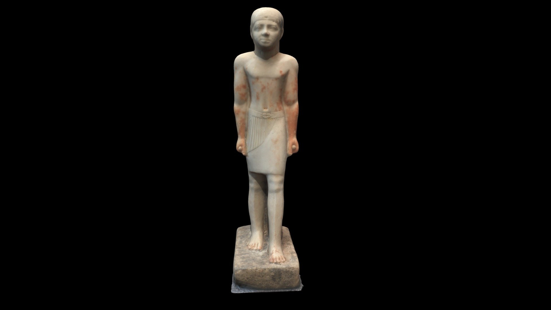 Statuette of a man