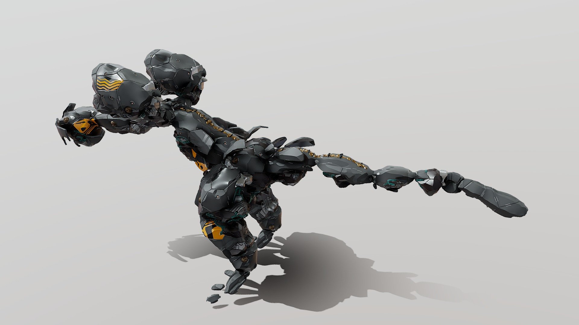 Procedural Hard Surface Modeling Test 24.010