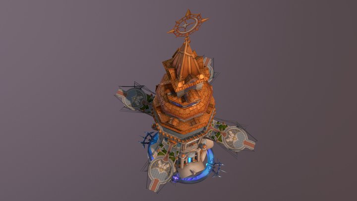 Smeyna Tower 3D Model