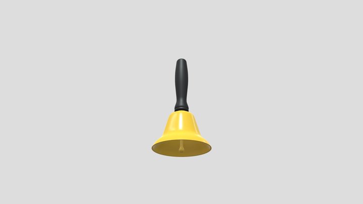 3D real hand bell model - TurboSquid 1624442