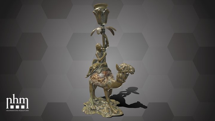 Brass candlestick (NHMW-ZOO-MO-0081100-ETH-059)