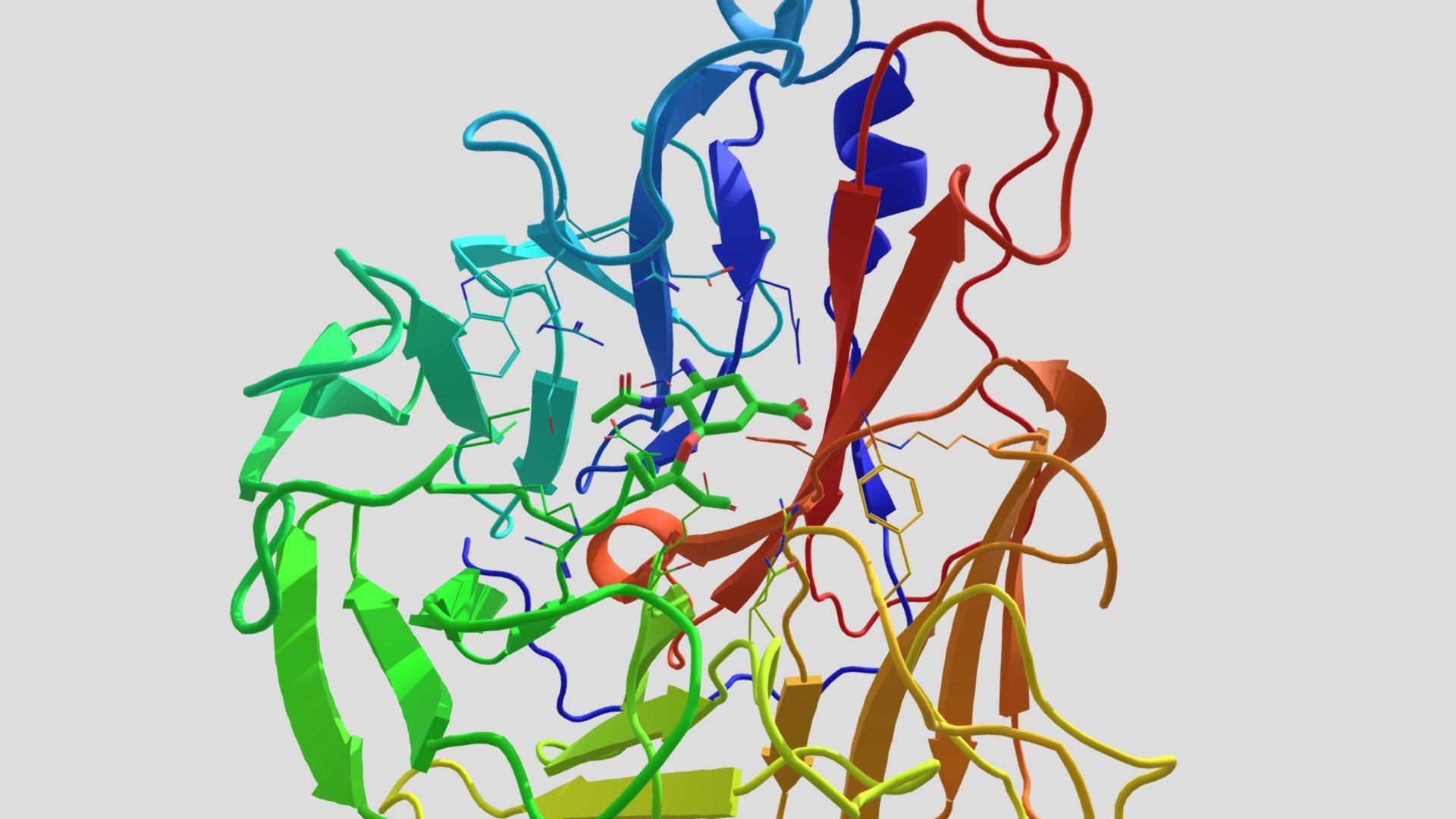 Obj01 G39 2hty Monomer_N1_group1_Oseltamivir
