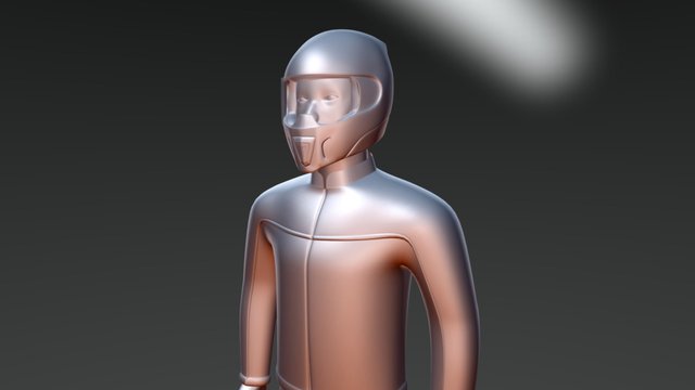 Rider 3D Model