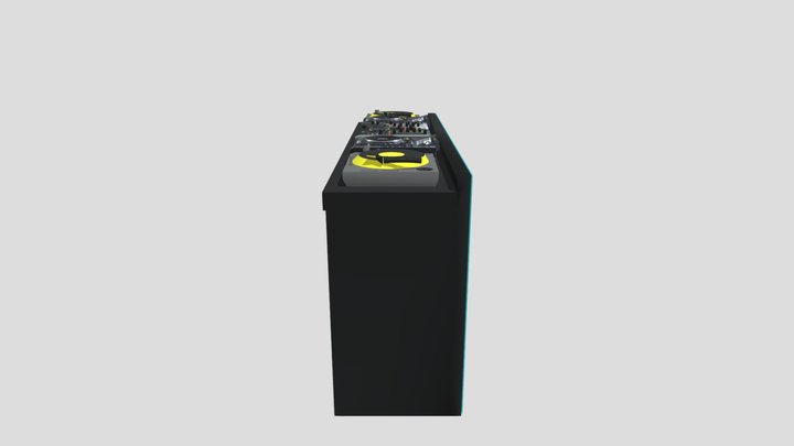 DJ DECK SIMPLE – Kostenloses 3D-Modell STL