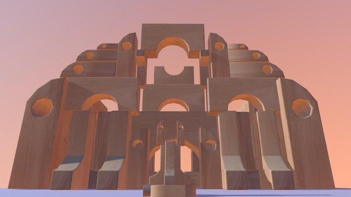 Building Blocks 3D Model